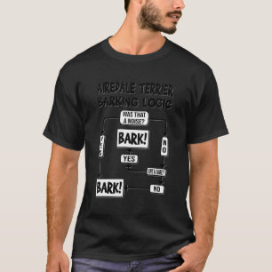 Dog Barking Logic Dog Idee Der Mensch und die Wein T-Shirt