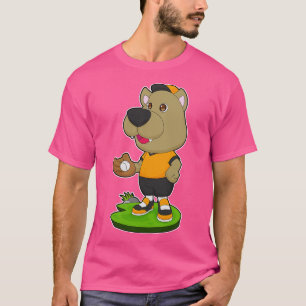 Dog Baseball Baseball-Handschuh T-Shirt