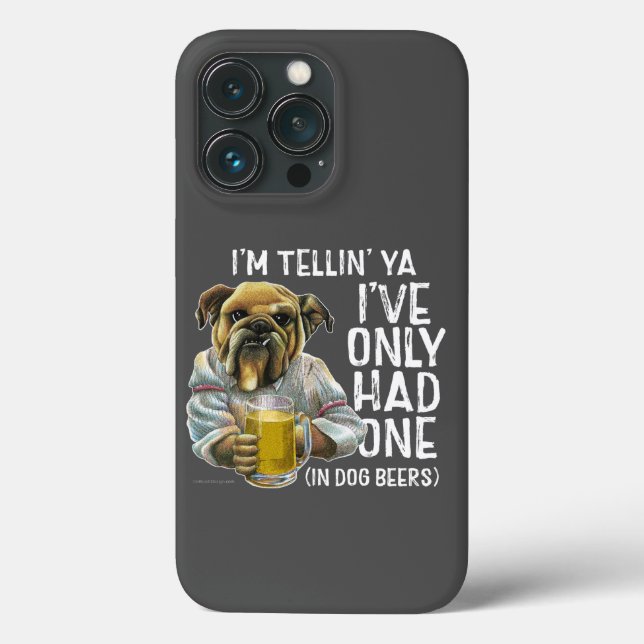 Dog Beers Case-Mate iPhone Case (Rückseite)
