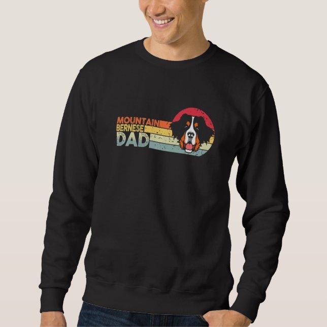 Dog Berner Vater Vintag Berner Vater Sweatshirt (Vorderseite)