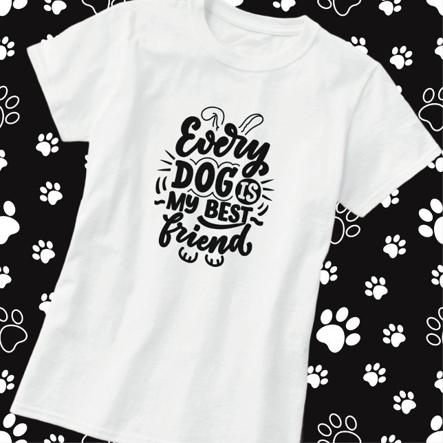 Dog Best Friend T - Shirt (Von Creator hochgeladen)