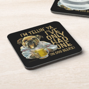 Dog Beverage Coaster Getränkeuntersetzer