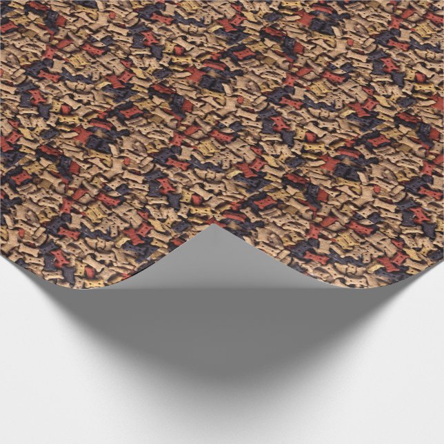 Dog Bisquits Geschenkpapier (Ecke)