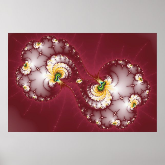 Dog Bone Chew - Fraktal Poster (Vorne)