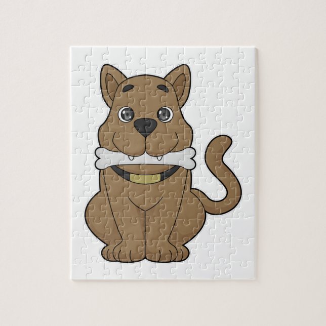 Dog Bone Puzzle (Vertikal)