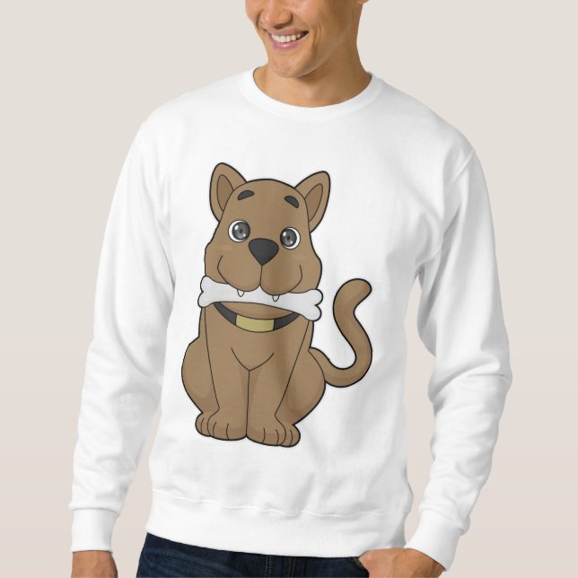 Dog Bone Sweatshirt (Vorderseite)