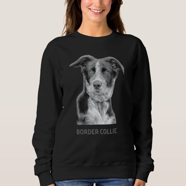 Dog Border Collie Dog Champion Herder Sweatshirt (Vorderseite)