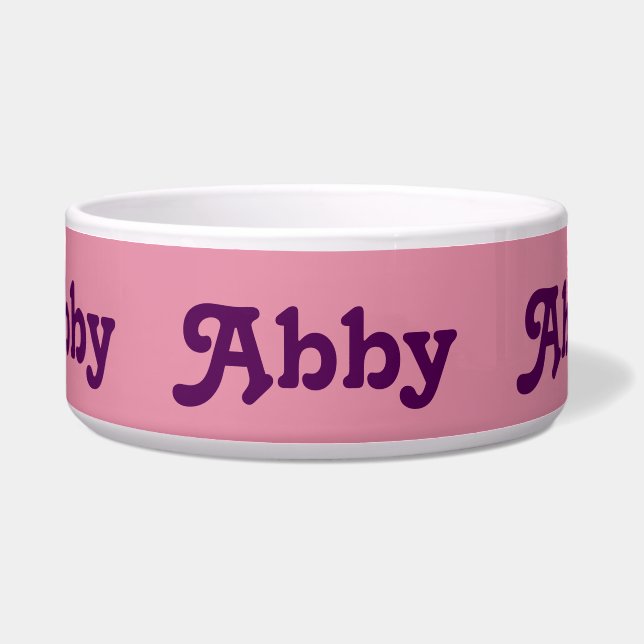 Dog Bowl Abby Napf (Vorderseite)