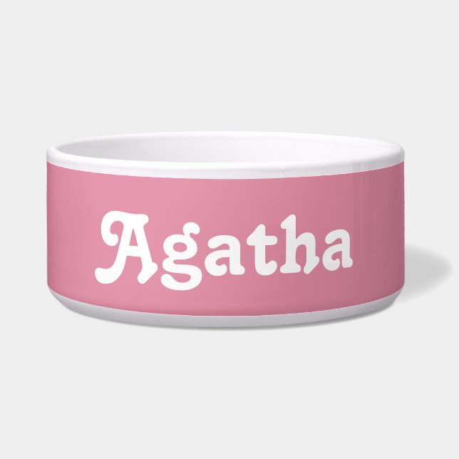 Dog Bowl Agatha Napf (Vorderseite)