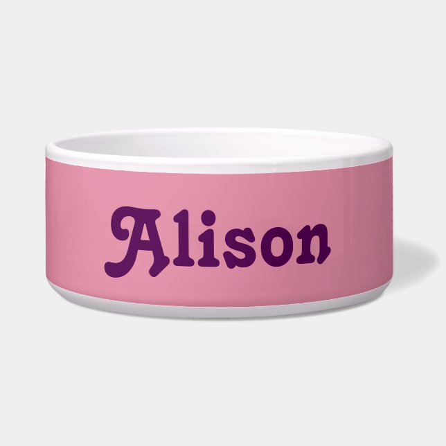 Dog Bowl Alison Napf (Vorderseite)