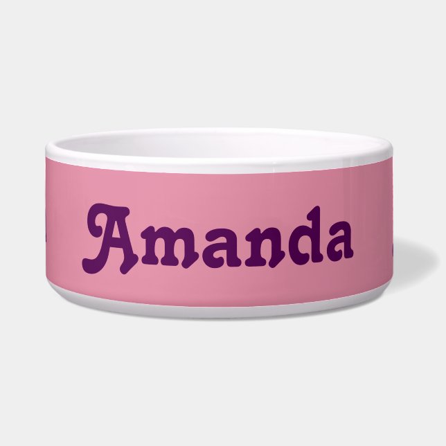 Dog Bowl Amanda Napf (Vorderseite)