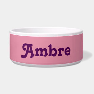 Dog Bowl Ambre Napf