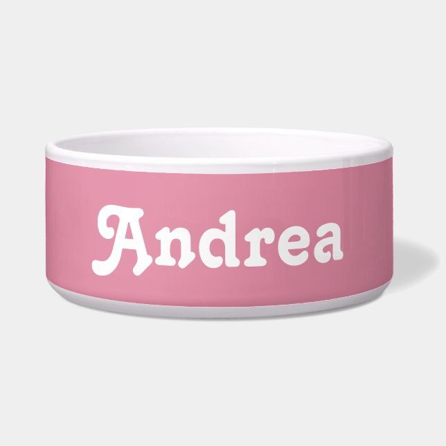 Dog Bowl Andrea Napf (Vorderseite)