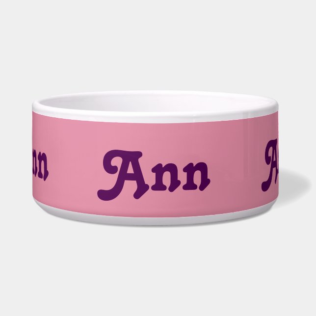 Dog Bowl Ann Napf (Vorderseite)