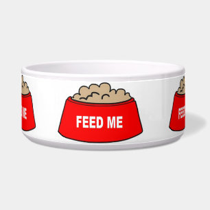 Dog Bowl Food Bowl Red Fütterte mir Napf