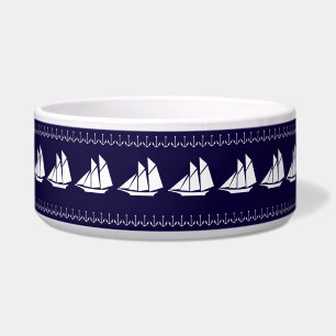 Dog Bowl Sailboat Napf