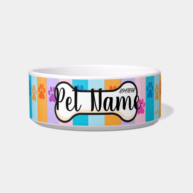 Dog Bowl with Grabovoi Code for Healing 8941898 Napf (Vorderseite)