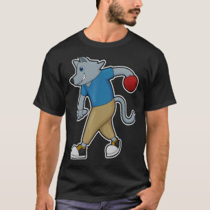 Dog Bowling Bowling Ball Sports T-Shirt