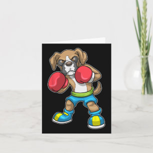 Dog Boxer Boxhandschuhe Boxen für Männer Frauen Mä Karte