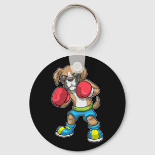 Dog Boxer Boxhandschuhe Boxen für Männer Frauen Mä Schlüsselanhänger