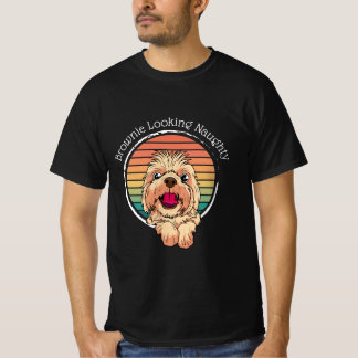 Dog Brownie Looking Naughty T-Shirt