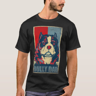 Dog Bully Vater - Vintager amerikanischer Bully Va T-Shirt