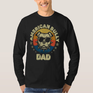 Dog Bullypit Vater Vintag American Bully Vater T-Shirt