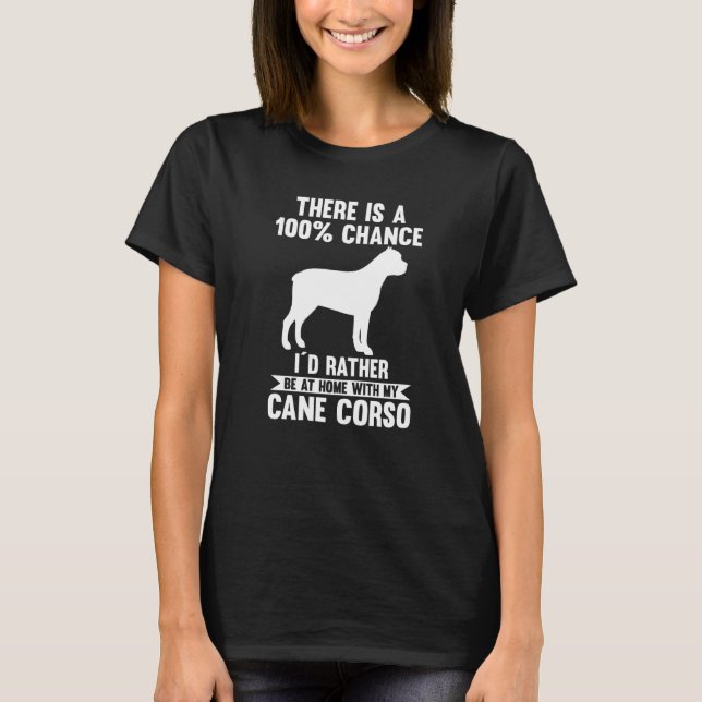 Dog Cane Corso T-Shirt (Vorderseite)