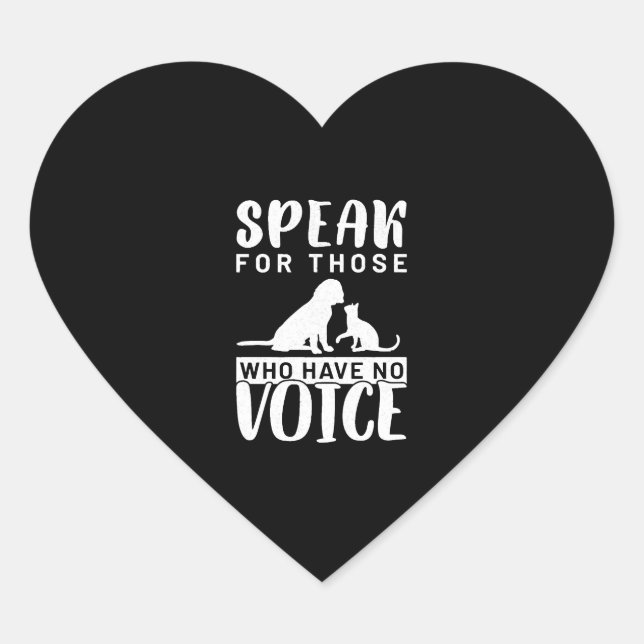 Dog Cat Herz-Aufkleber (Vorderseite)