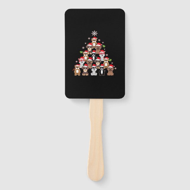 Dog Christmas Classic T-Shirt Fächer (Vorderseite)