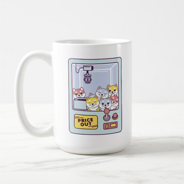 DOG CLAW MACHINE KAFFEETASSE (Links)