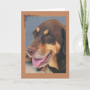 Dog Condolence Card Karte