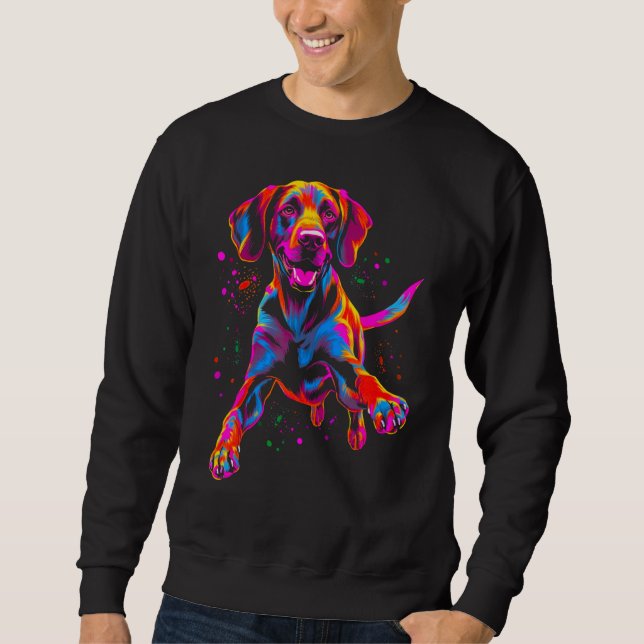Dog Cool German Shorthaired Pointer Sweatshirt (Vorderseite)