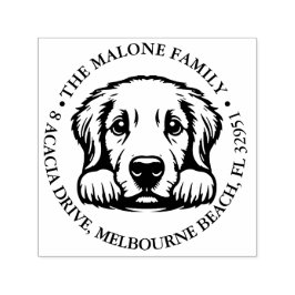 Dog Custom Personalisiert Theme Permastempel