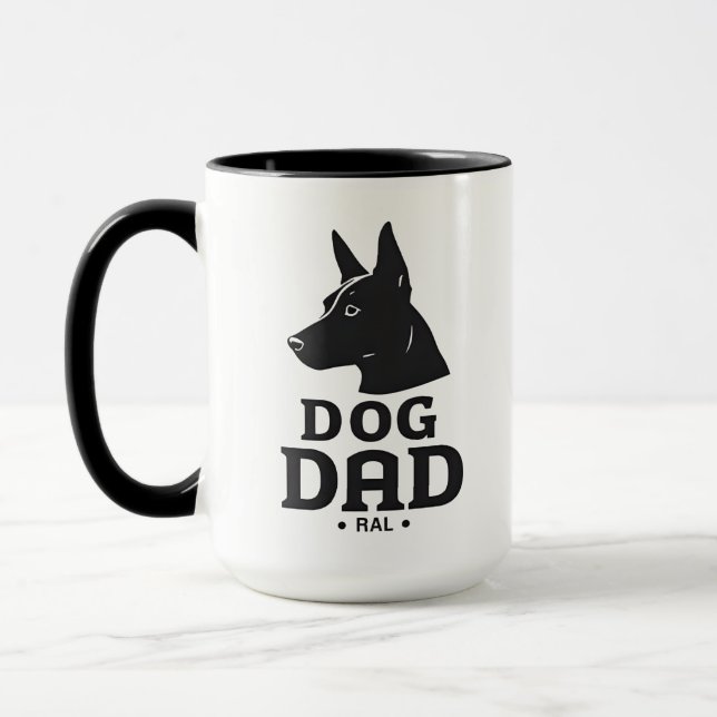 Dog Dad Gifts for Him – Funny & Custom Gea Tasse (Links)
