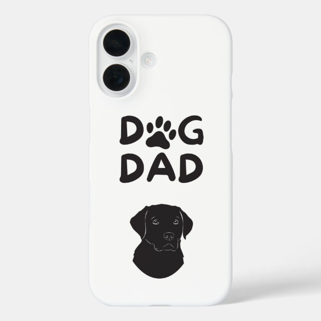  Dog Dad T-shirt | Funny Pet Lovers Tee  Case-Mate iPhone Hülle (Rückseite)