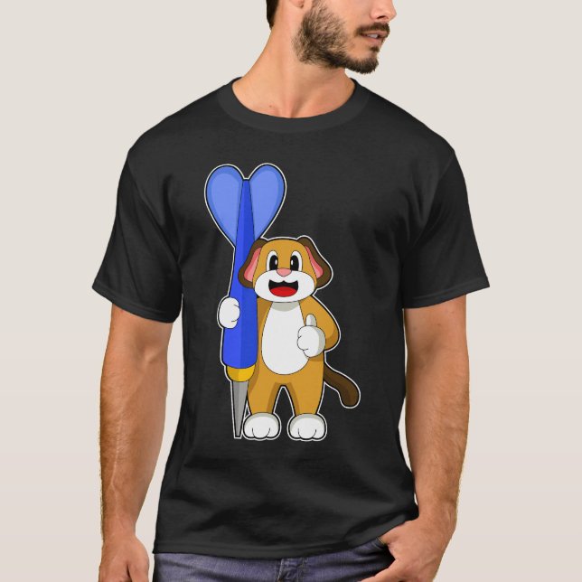 Dog Darts Dart T-Shirt (Vorderseite)