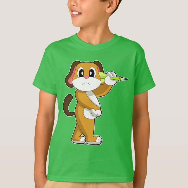 Dog Darts Dart T-Shirt (Vorderseite)
