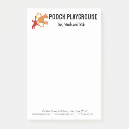 Dog Daycare Business Custom Post-it Klebezettel