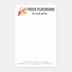 Dog Daycare Business Custom Post-it Klebezettel