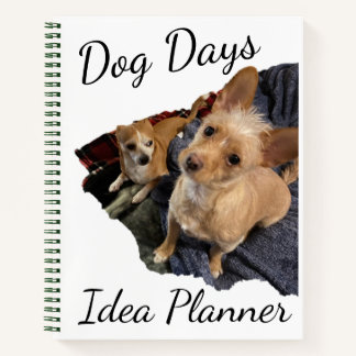 Dog Days Ideenplaner Notebook Notizbuch