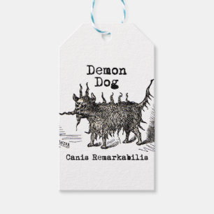 Dog Demon Vintag Funny Niedlich Geschenkanhänger