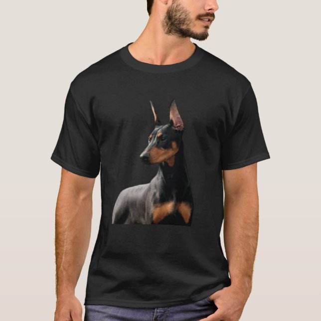Dog Doberman T-Shirt (Vorderseite)