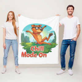 Dog-Dog-Modus Fleece Blanket