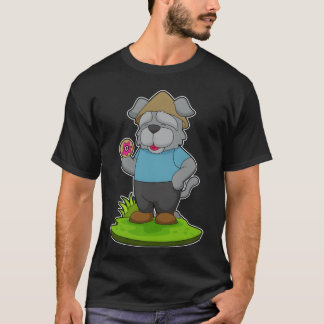 Dog Donut Retro Giro T-Shirt