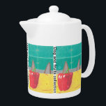 Dog ears and pepper<br><div class="desc">An unusual and funny teapot with dog's ears and colorful pepper for the good mood,  it makes everyone smile. Wonderful creative gift for dog lovers!</div>
