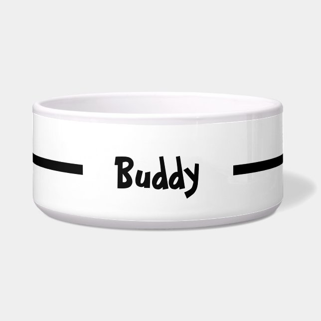 Dog Food Bowl - HAMbWG Napf (Vorderseite)