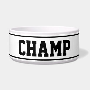 Dog Food Bowl mit JEDEM Farbhintergrund - HAMbWG Napf