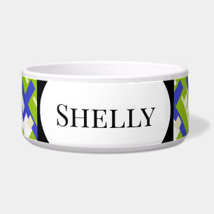 Dog Food Bowl w Designer Look - HAMbWG Napf