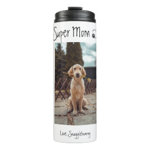 Dog Foto Super Mama Pulsdruck Kaffee Tasse